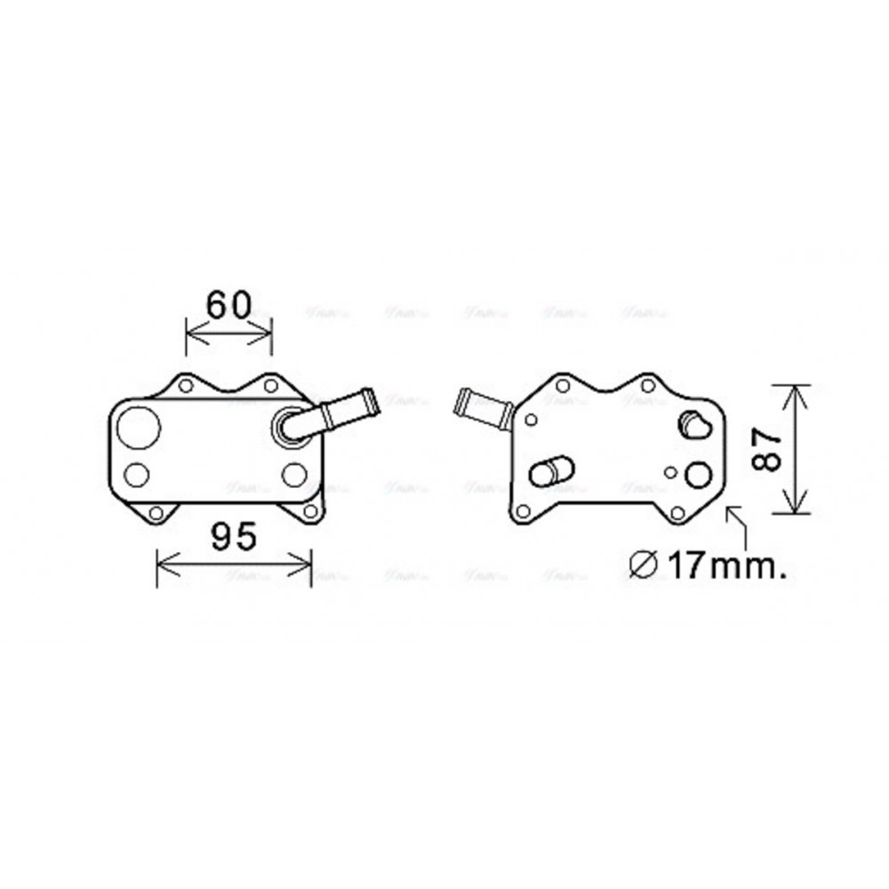 Image for AVA Cooling - Oil Cooler