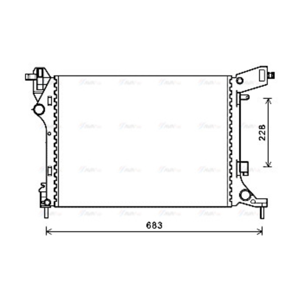 Image for AVA Cooling - Radiator