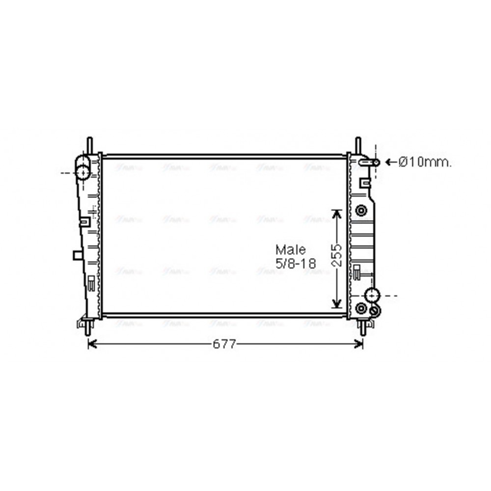 Image for AVA Cooling - Radiator