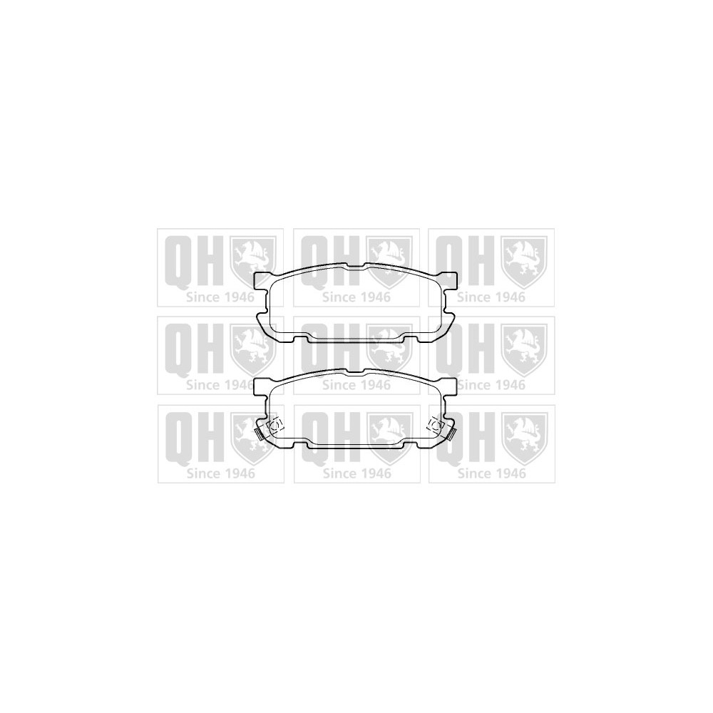 Image for QH BP1361 Brake Pad Set