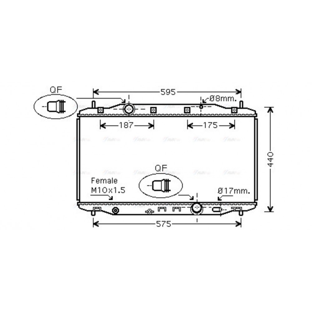 Image for AVA Cooling - Radiator