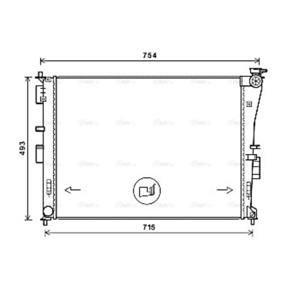 Image for AVA Cooling - Radiator