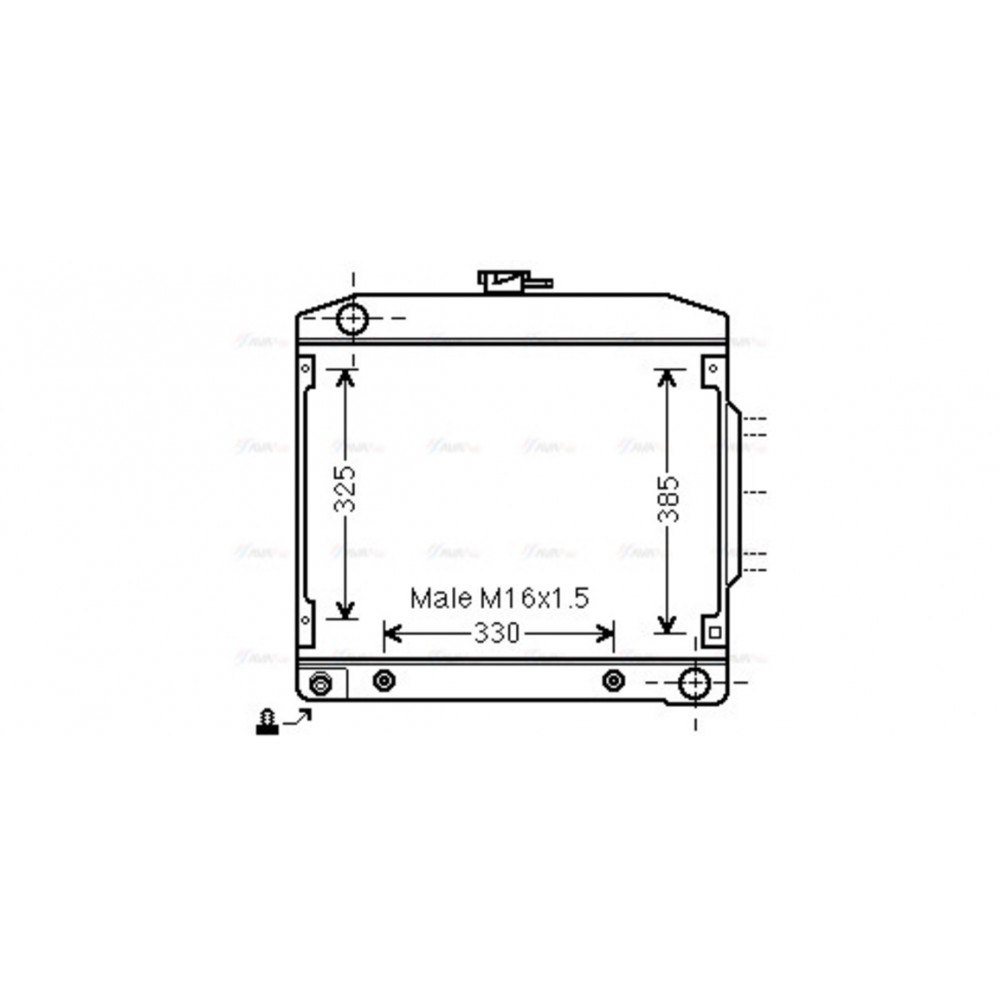 Image for AVA Cooling - Radiator