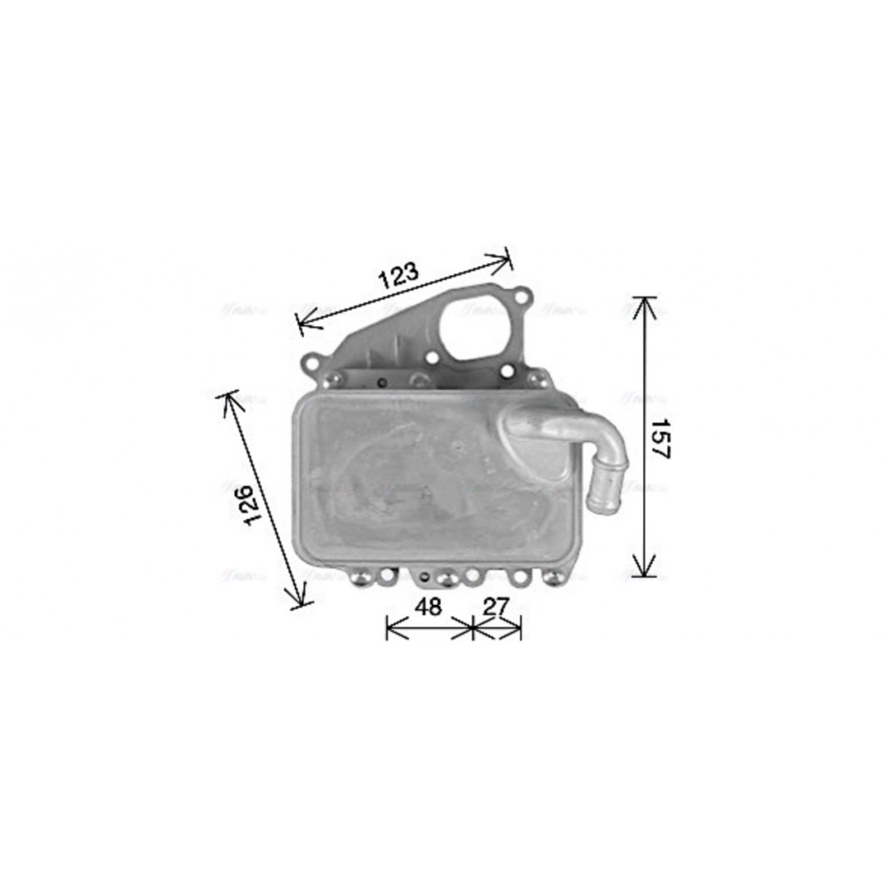 Image for AVA Cooling - Oil Cooler