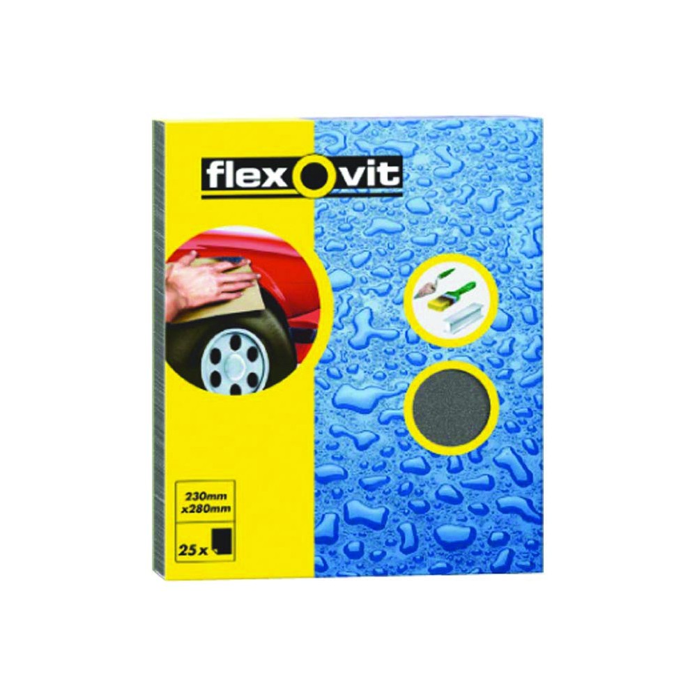 Image for Flexovit 66254482065 Wet & Dry 1500g Pack of 25
