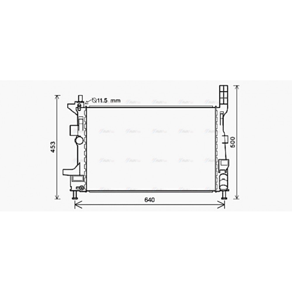 Image for AVA Cooling - Radiator