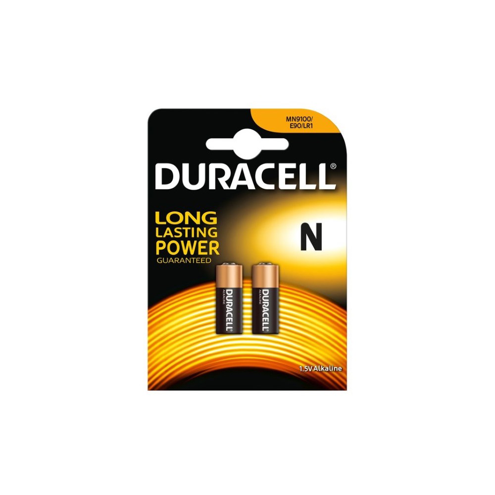 Image for Duracell MN9100 Specialist N LR1 1.5v Batteries Pack of 2