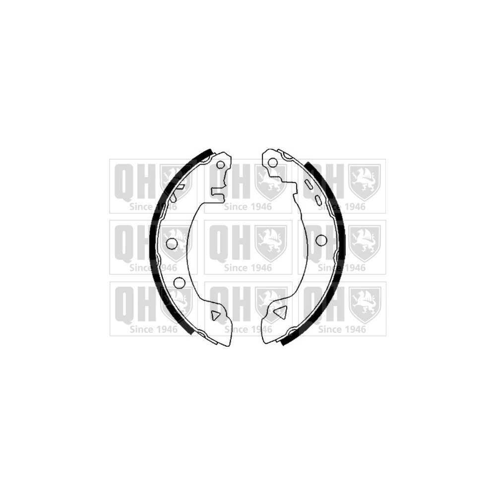 Image for QH BS819 Brake Shoes