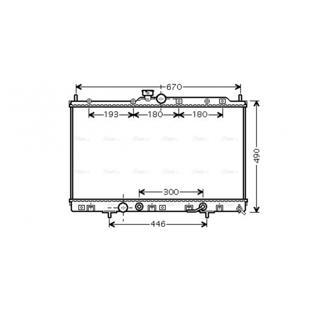 Image for AVA Cooling - Radiator