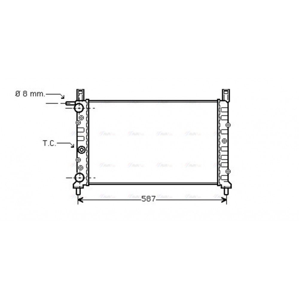 Image for AVA Cooling - Radiator