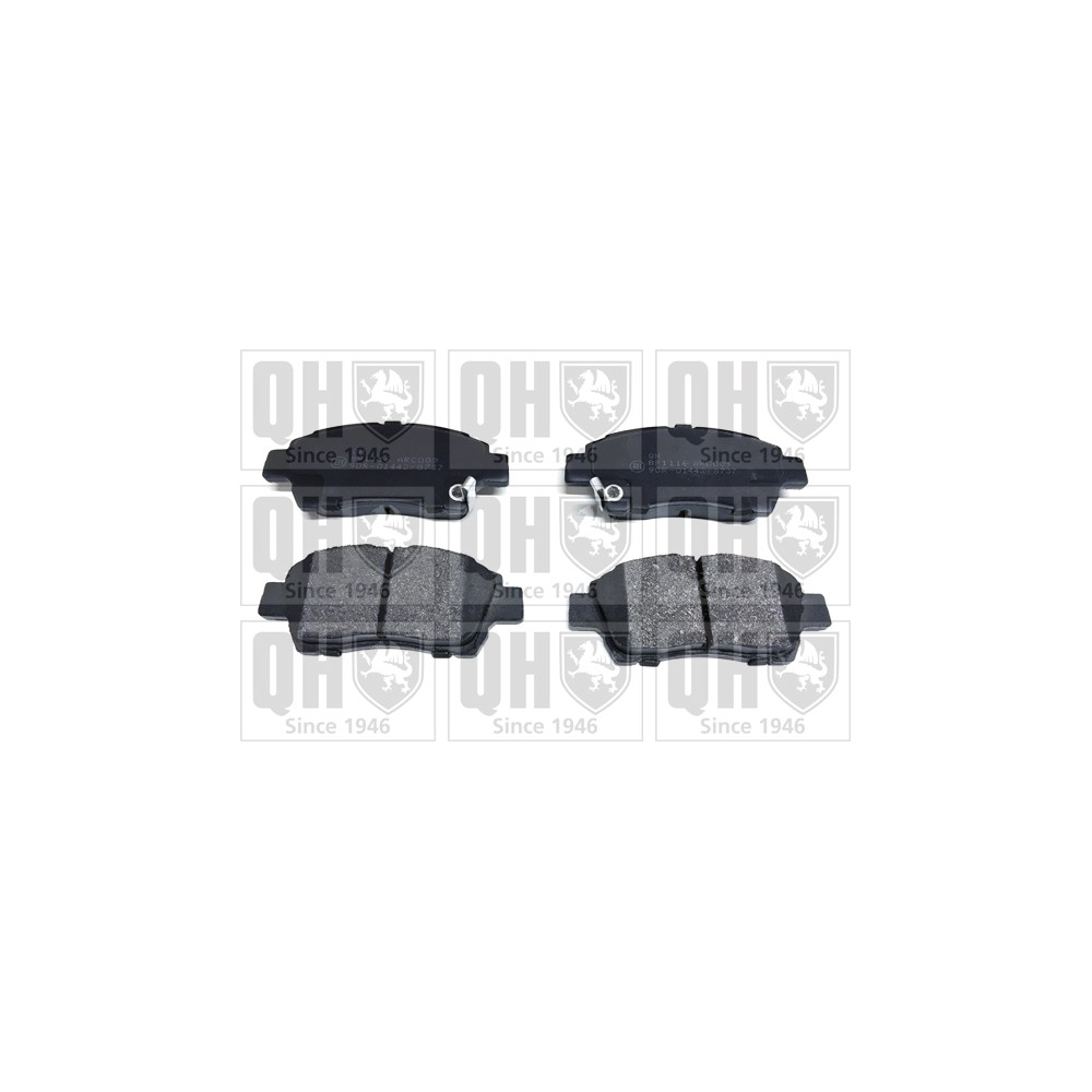 Image for QH BP1116 Brake Pad Set