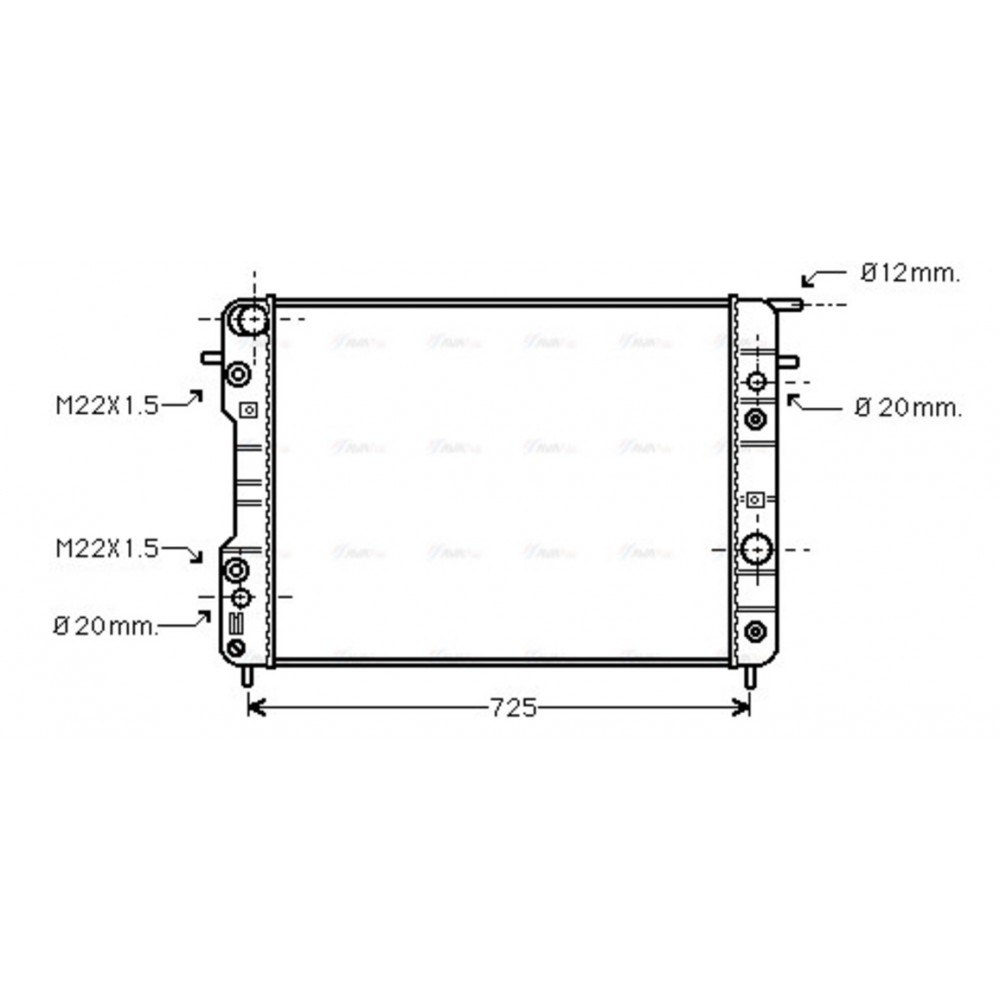 Image for AVA Cooling - Radiator