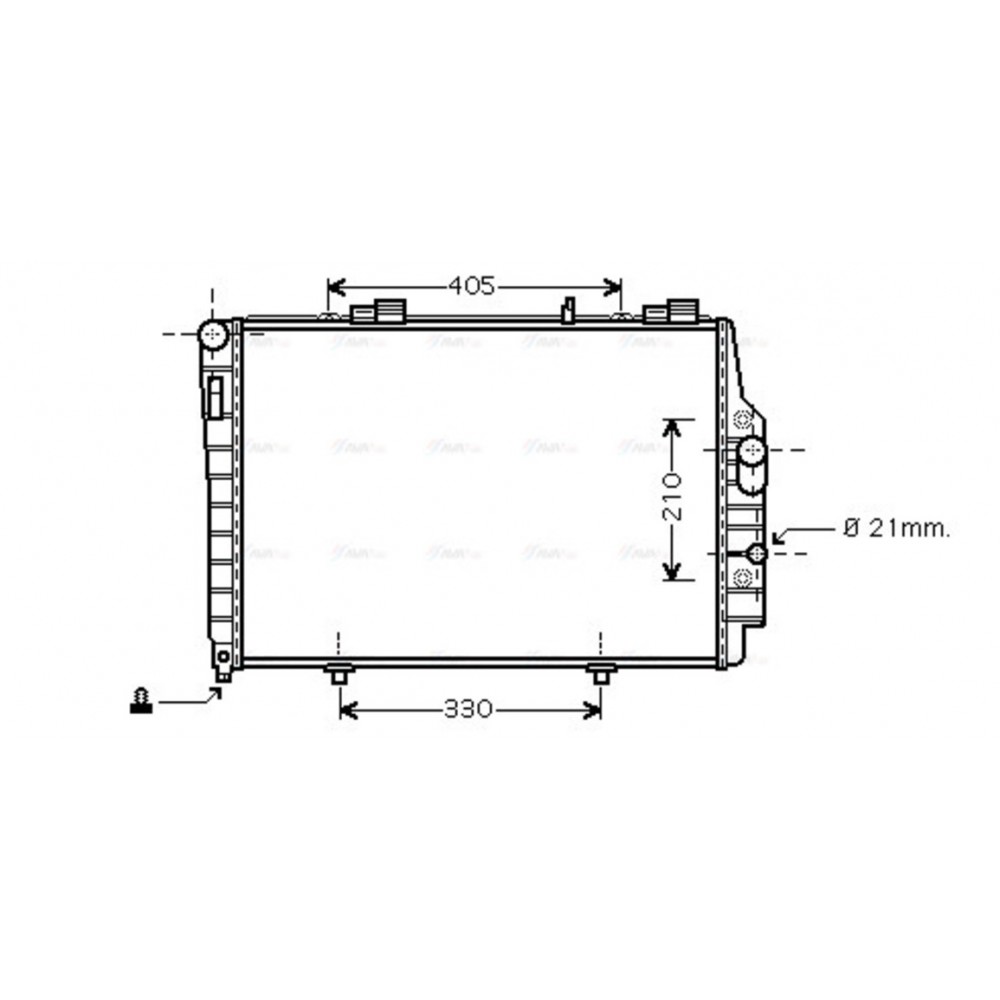 Image for AVA Cooling - Radiator