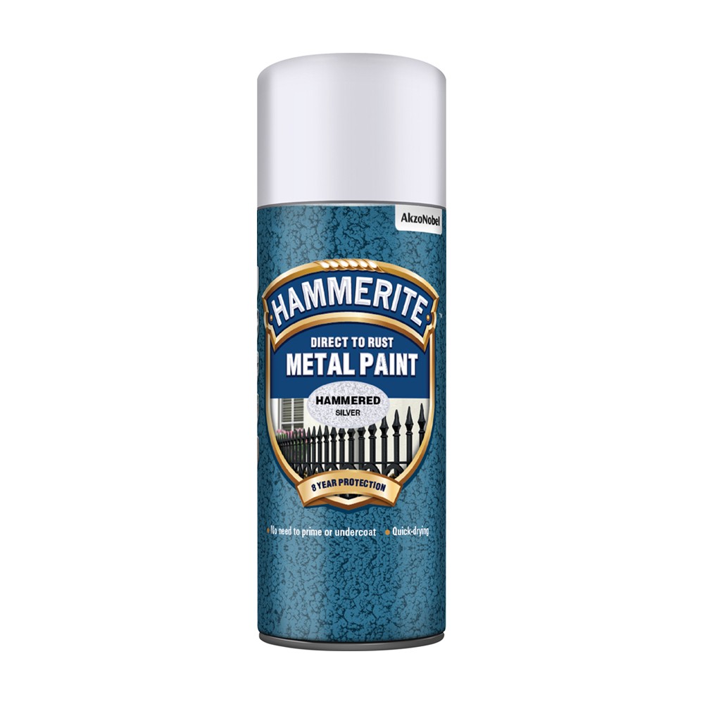 Image for Hammerite Hammered Silv Gry 400ml