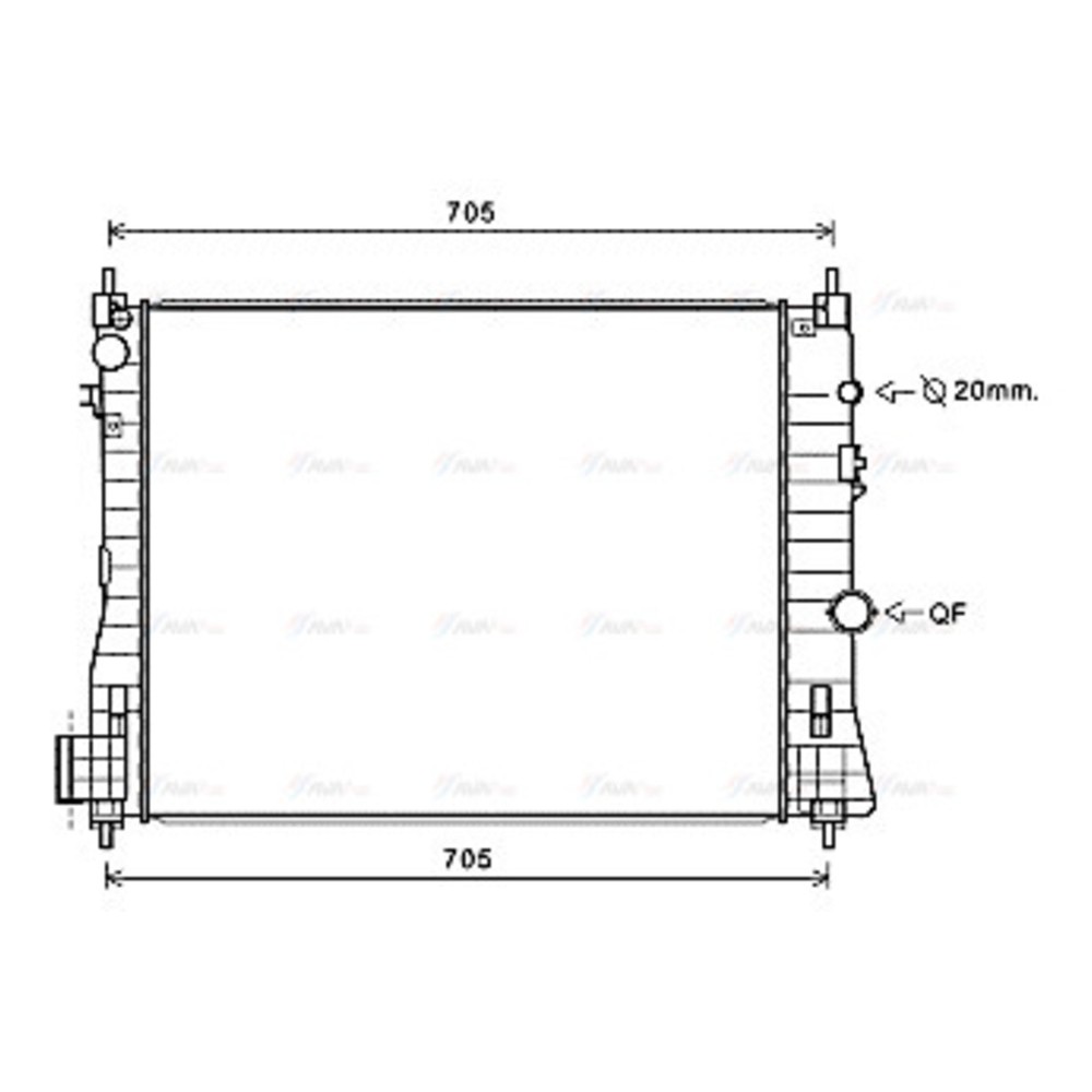 Image for AVA Cooling - Radiator