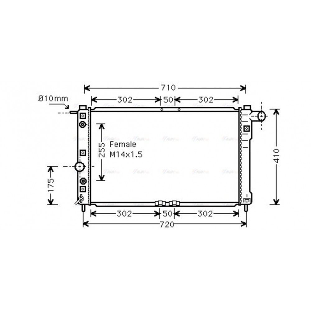 Image for AVA Cooling - Radiator