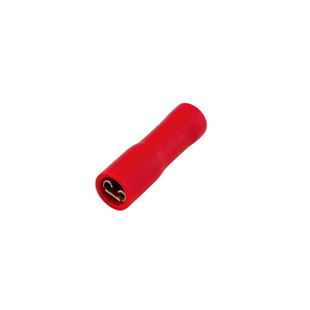 Image for Connect 30134 Red Female Fully Ins. Push-On 4.8mm Pk 100