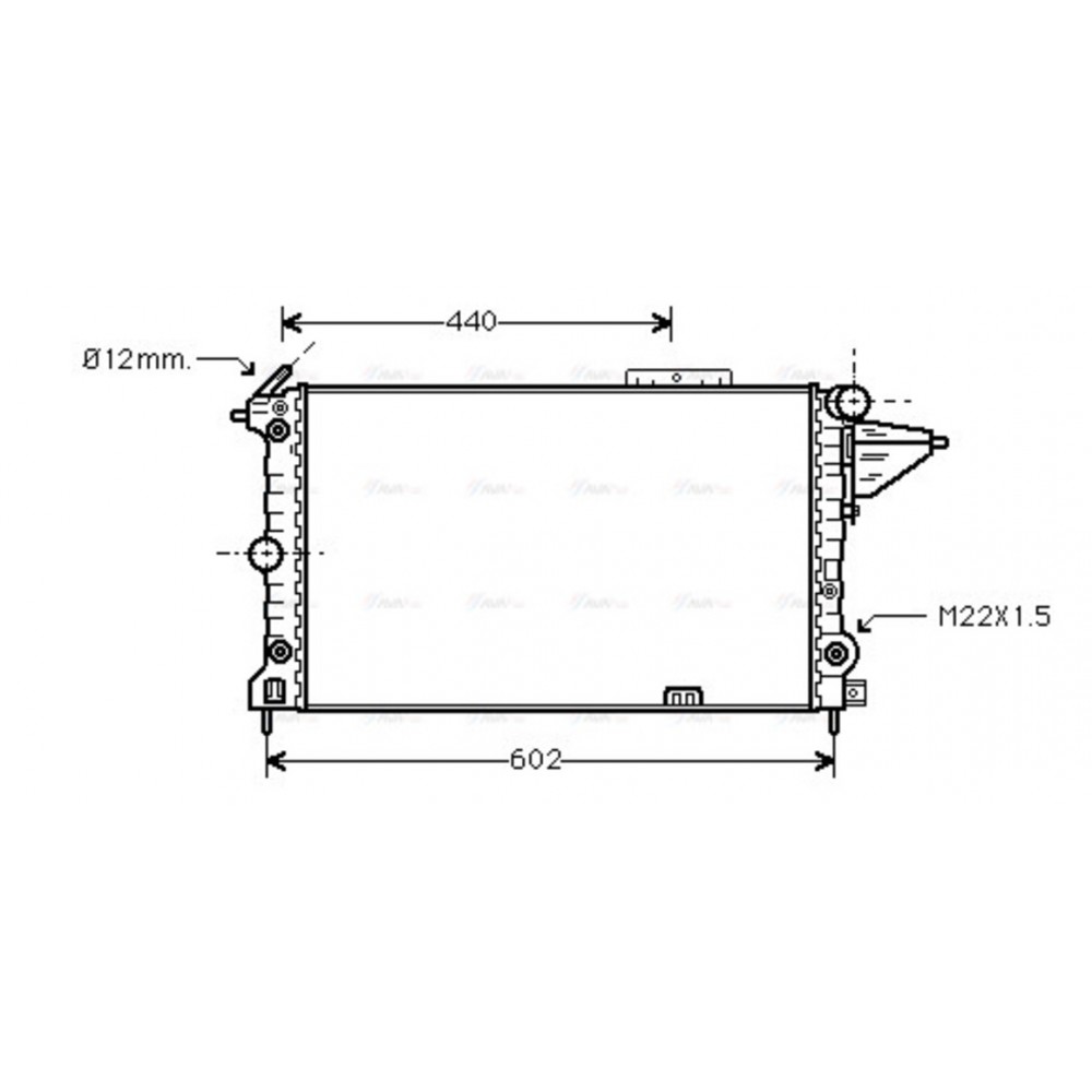 Image for AVA Cooling - Radiator