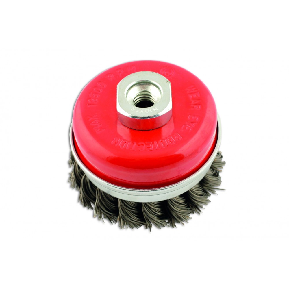 Image for Connect 32129 Abracs Twist Knot Cup Brush 70mm x M10 1.5 Pitch Box of 1