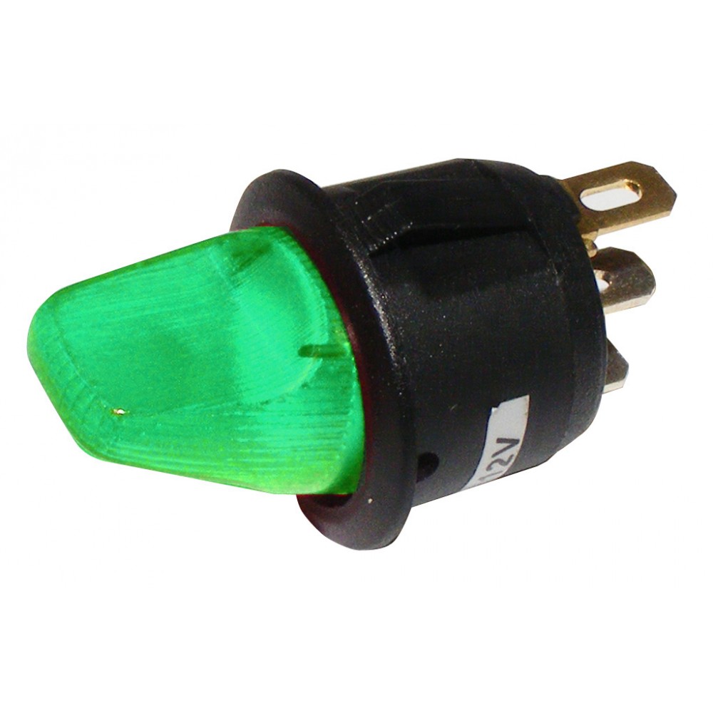 Image for Pearl PWN941 Mini Flick Switch On/Off Green