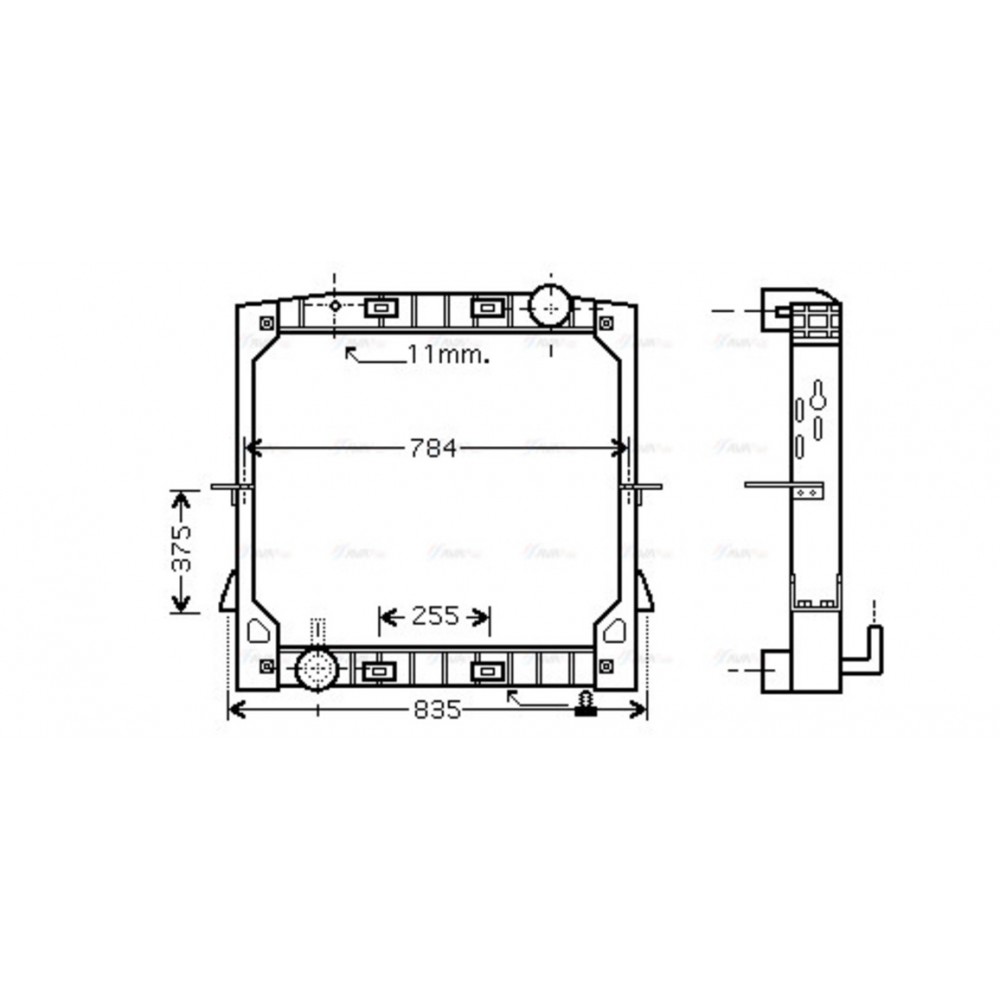 Image for AVA Cooling - Radiator