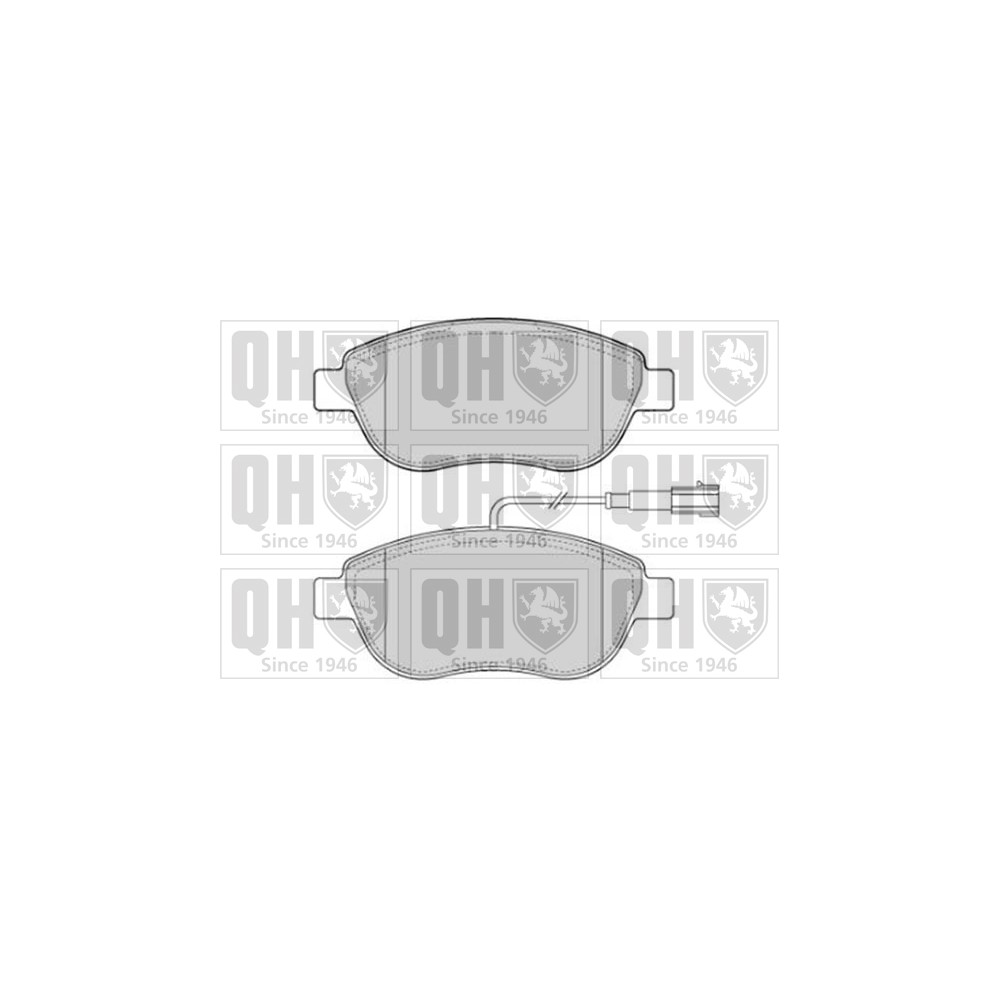 Image for QH BP1853 Brake Pad Set