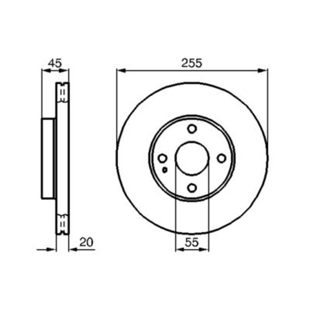 Image for Bosch Brake disc BD892