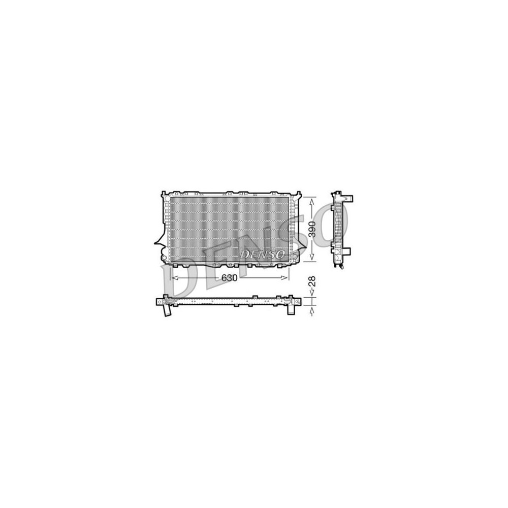 Image for Denso Radiator DRM02006