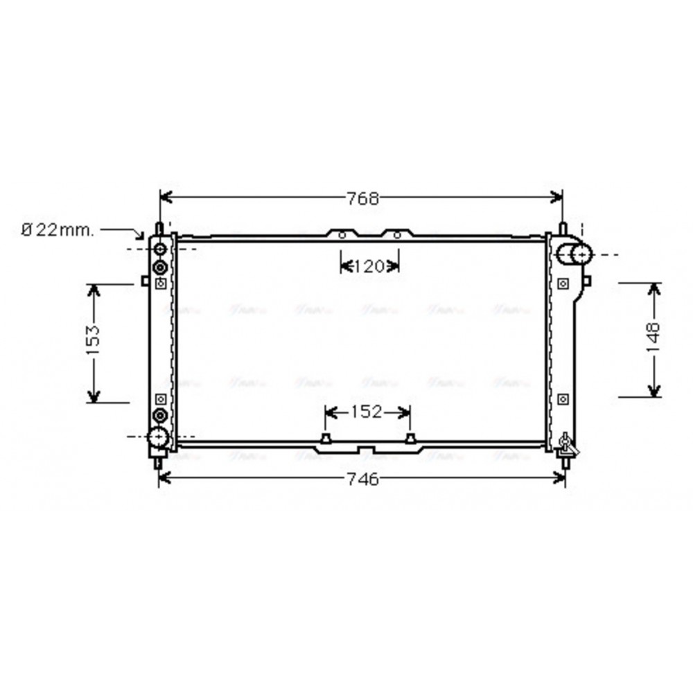 Image for AVA Cooling - Radiator