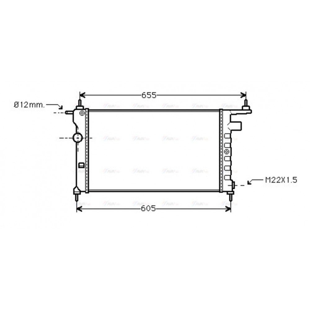 Image for AVA Cooling - Radiator