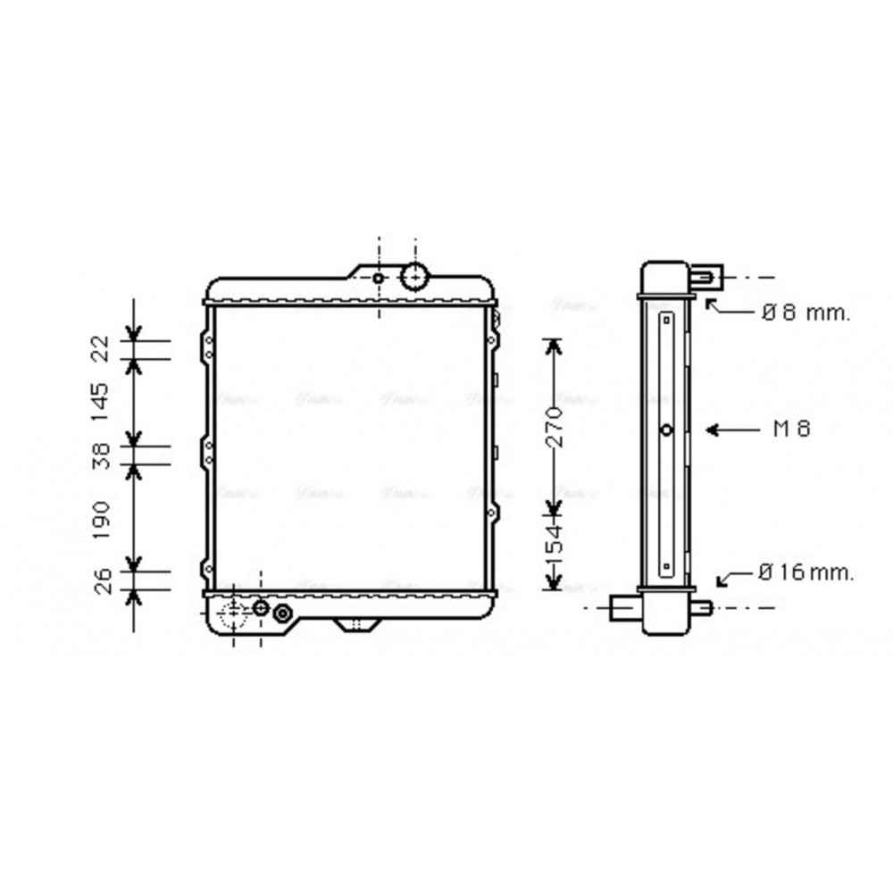 Image for AVA Cooling - Radiator