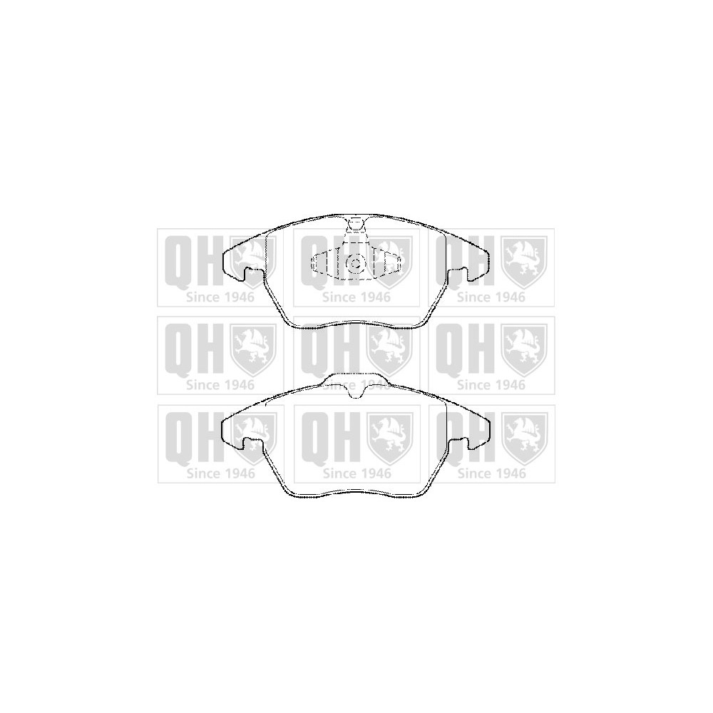 Image for QH BP1436 Brake Pad Set