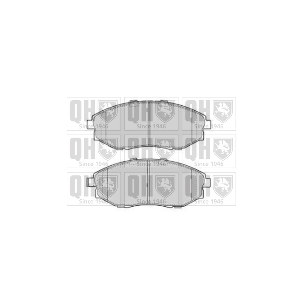 Image for QH BP1765 Brake Pad Set