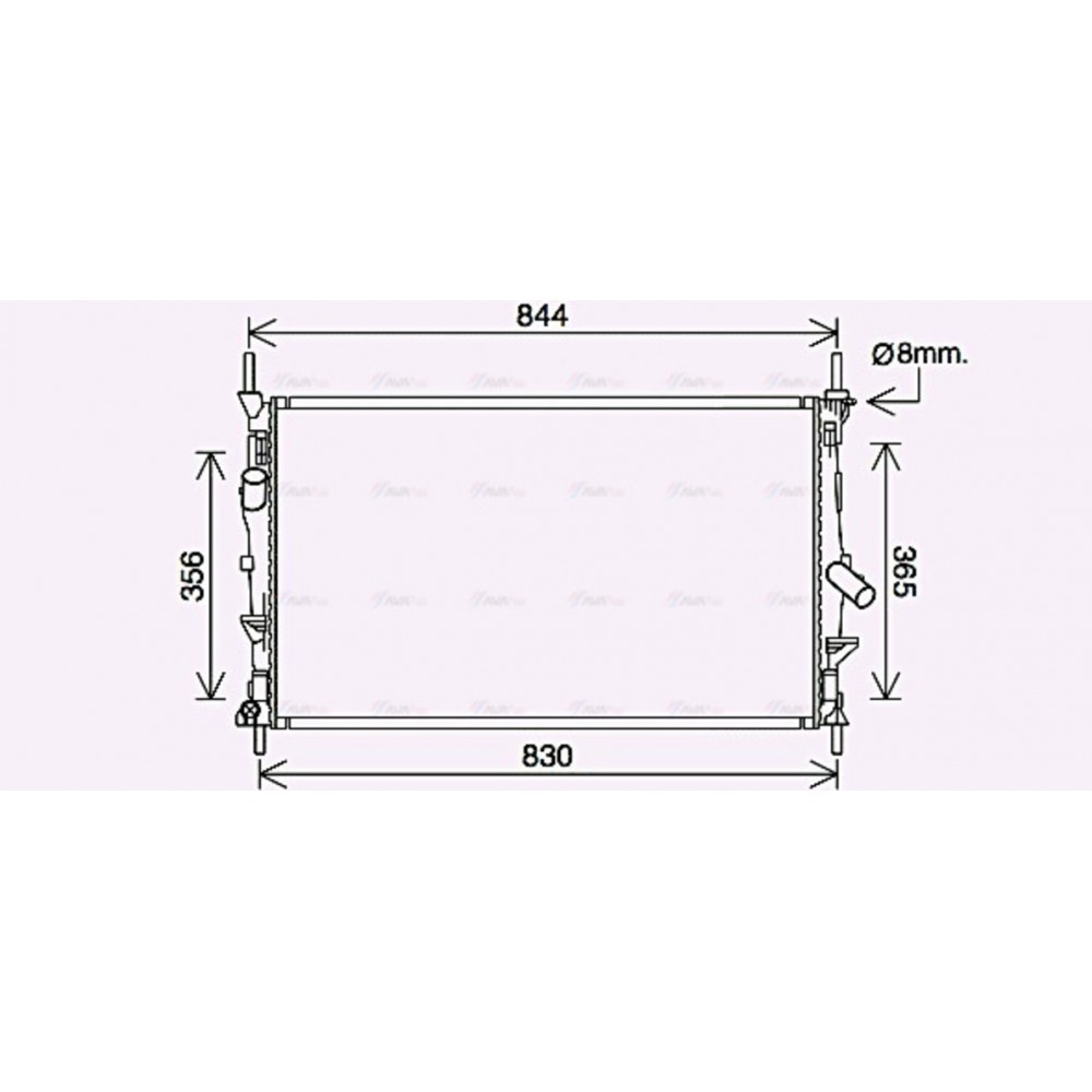 Image for AVA Cooling - Radiator