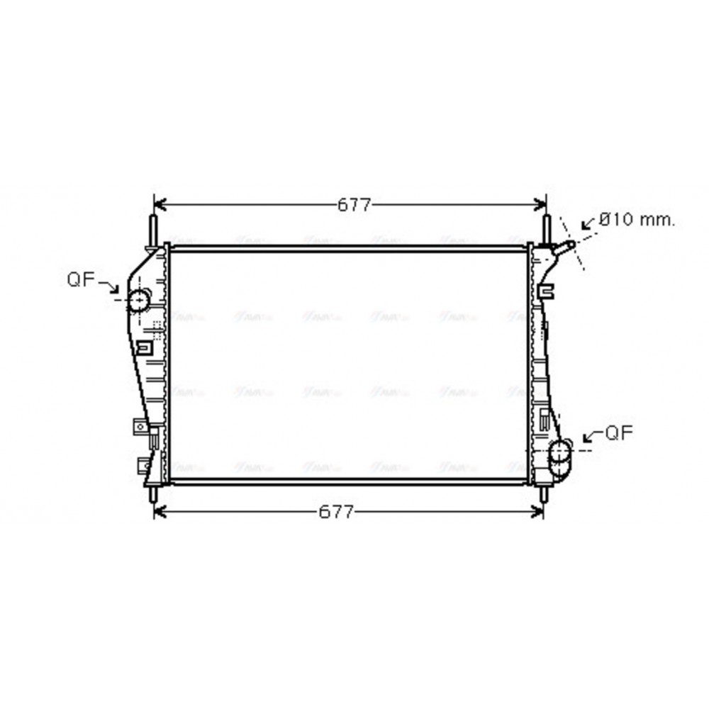 Image for AVA Cooling - Radiator