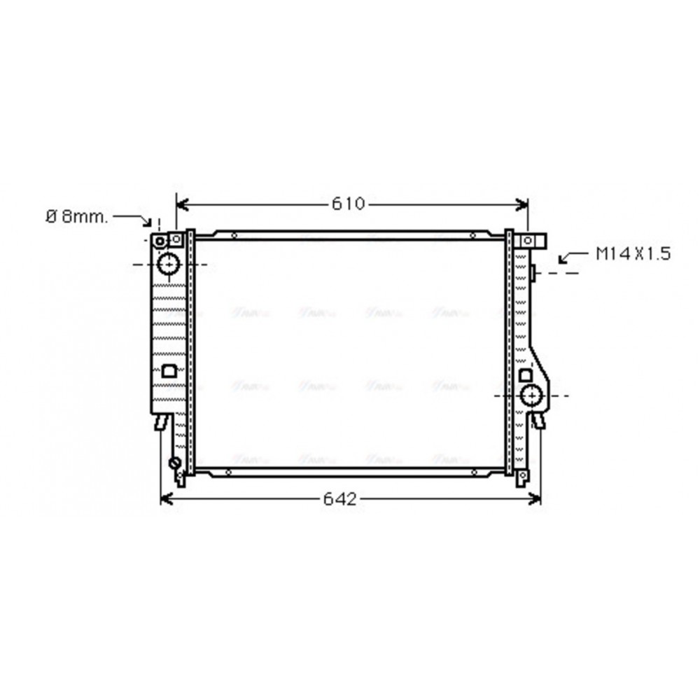 Image for AVA Cooling - Radiator