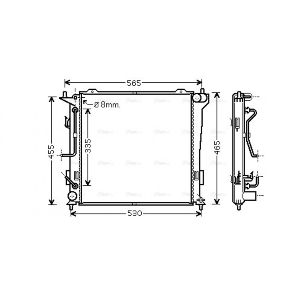 Image for AVA Cooling - Radiator