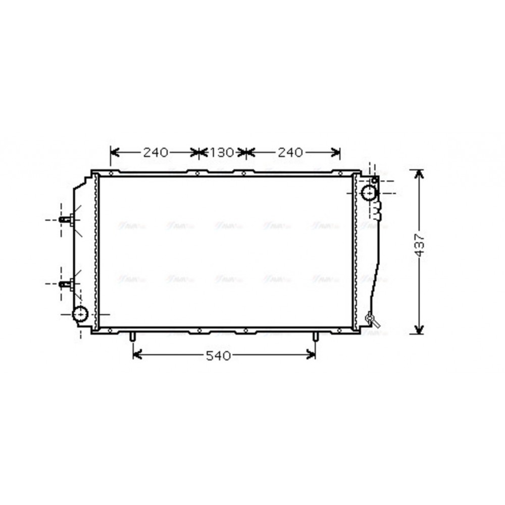 Image for AVA Cooling - Radiator