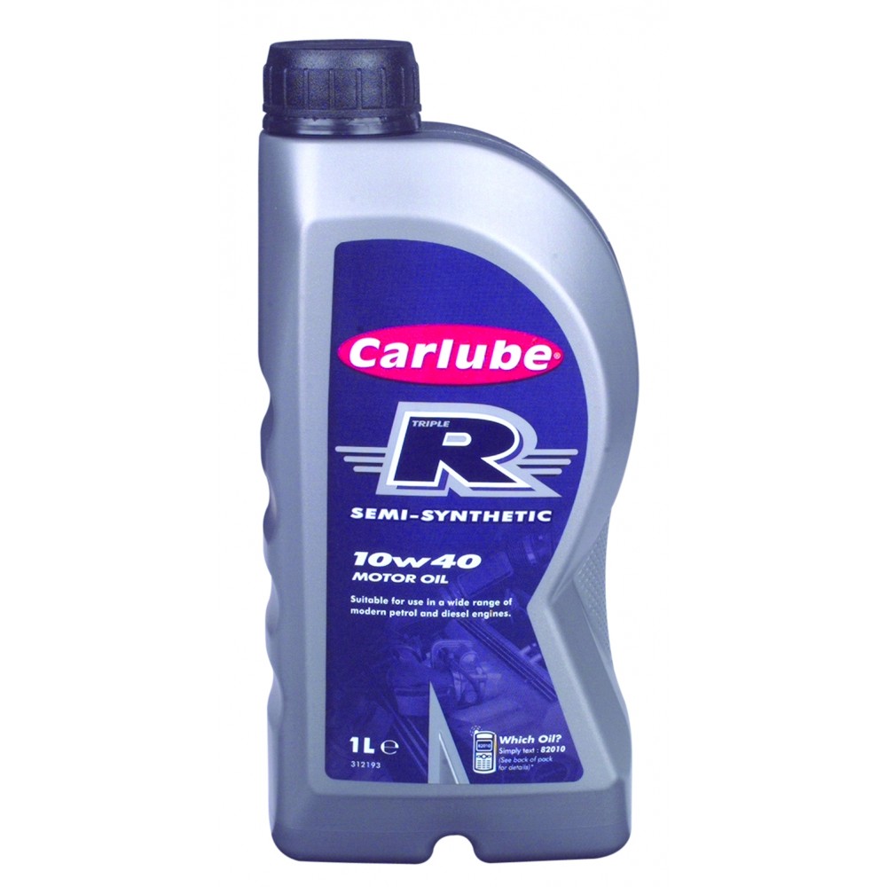 Image for Carlube Triple R 10w40 Semi Synthetic Engine Oil 1L