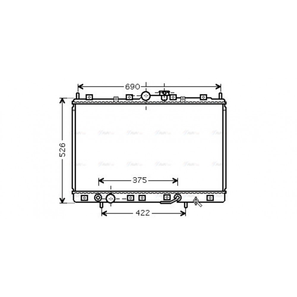 Image for AVA Cooling - Radiator