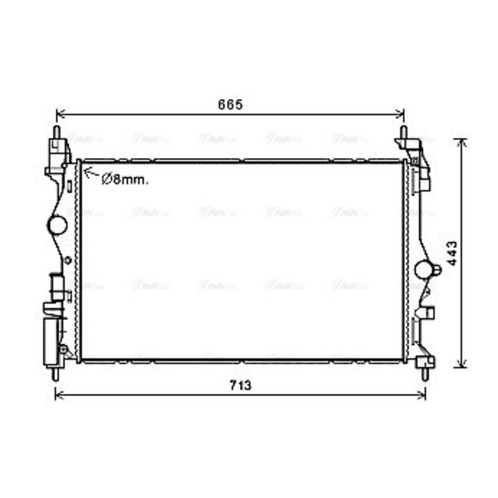 Image for AVA Cooling - Radiator