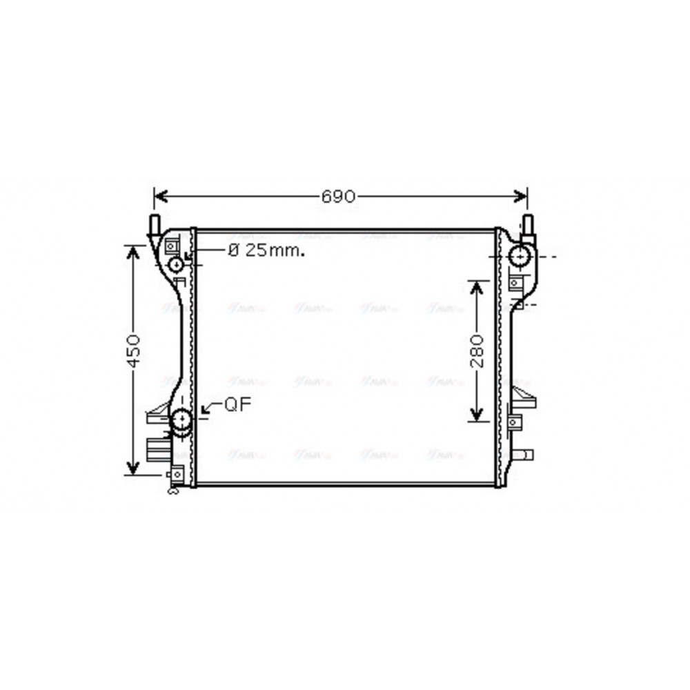 Image for AVA Cooling - Radiator