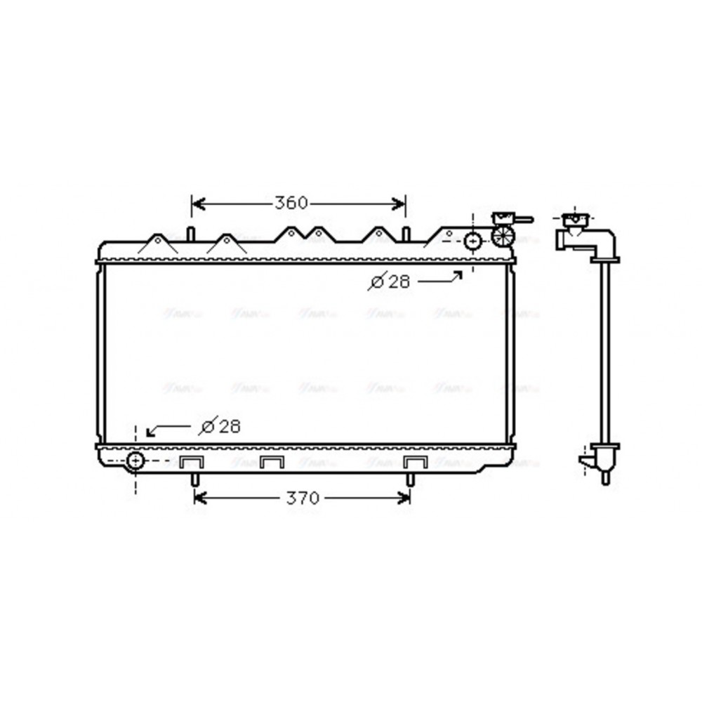 Image for AVA Cooling - Radiator