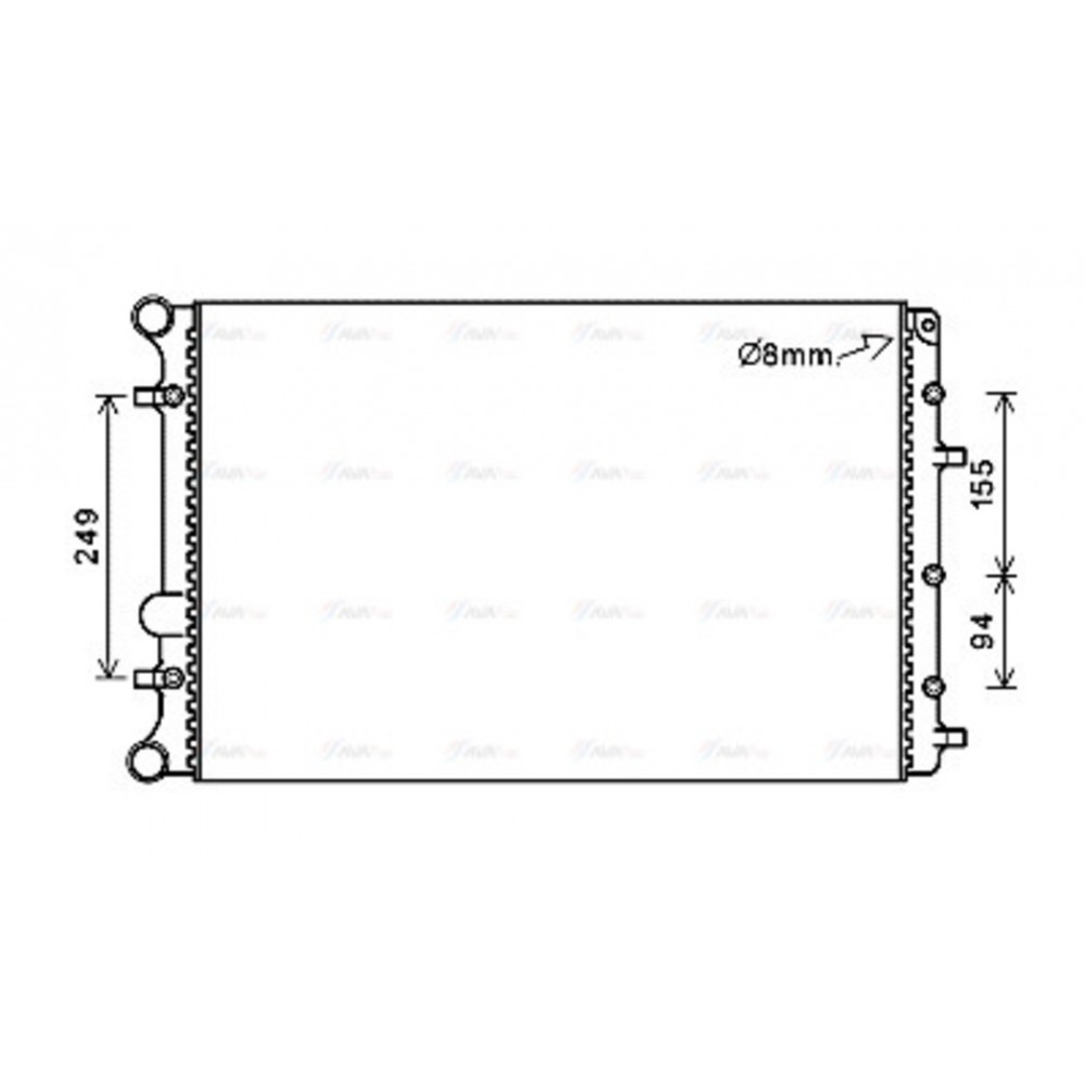 Image for AVA Cooling - Radiator