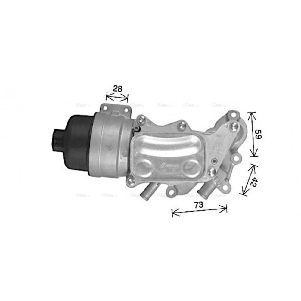 Image for AVA Cooling - Oil Cooler