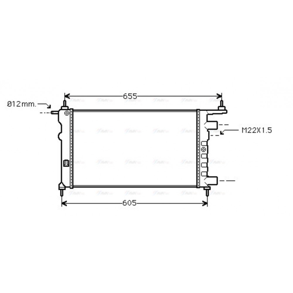 Image for AVA Cooling - Radiator