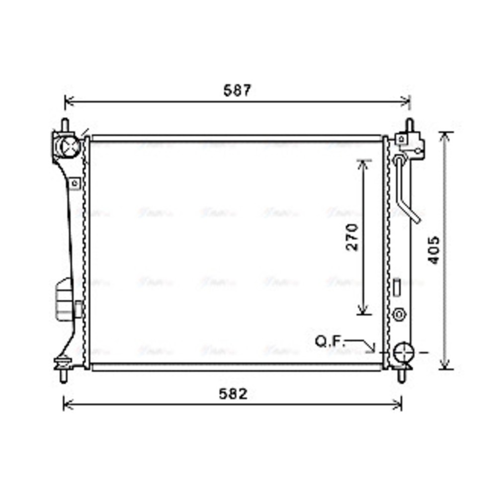 Image for AVA Cooling - Radiator