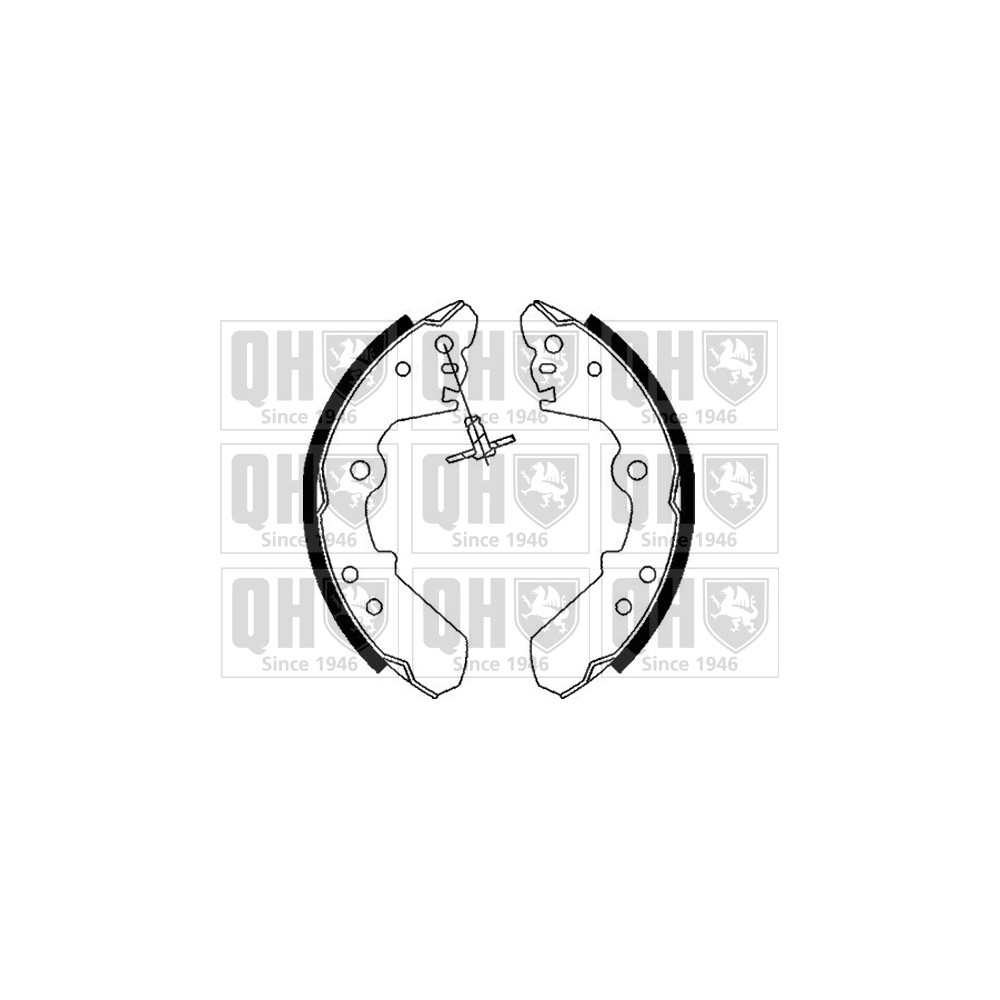 Image for QH BS831 Brake Shoes