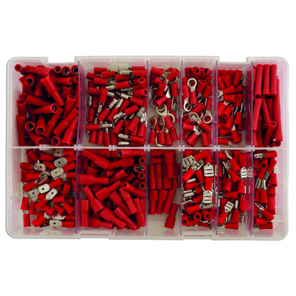 Image for Connect 31850 Assorted Red Terminals Box Qty 260