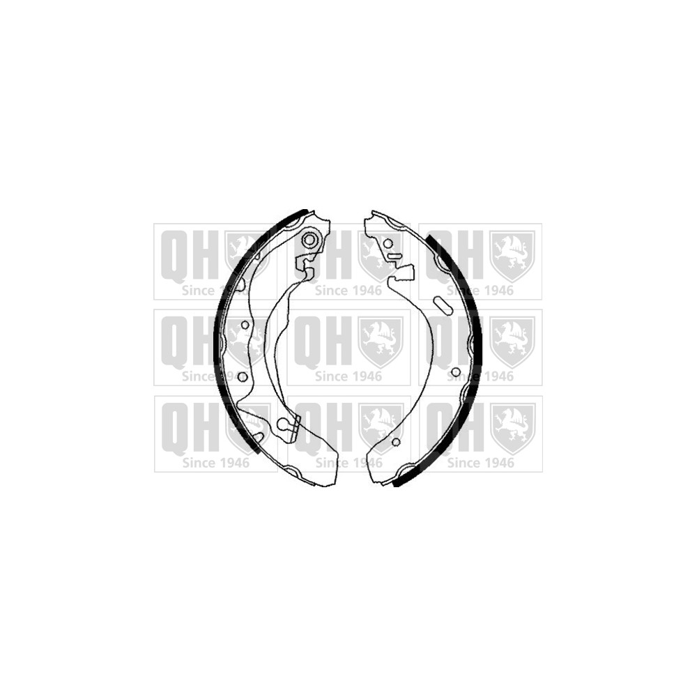 Image for QH BS846 Brake Shoes